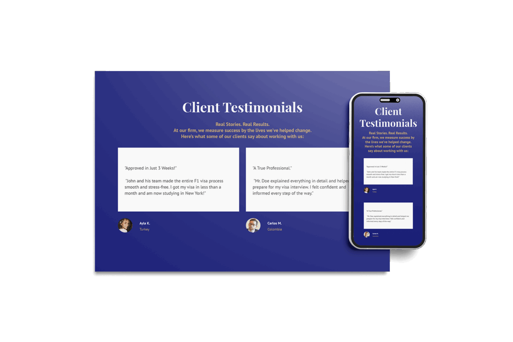 immigration lawyer website